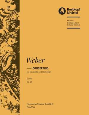 Weber, C: Concertino Es-dur op. 26