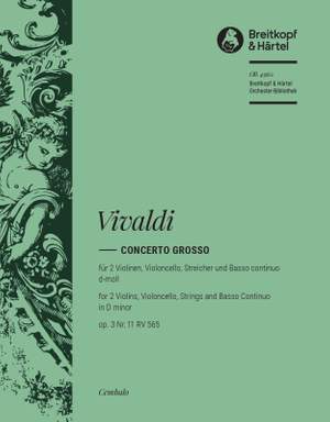 Vivaldi: Concerto grosso d-moll op.3/11
