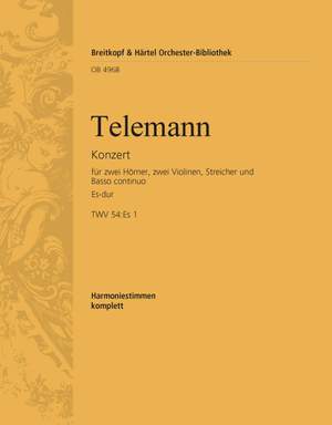 Telemann, G: Konzert Es-dur