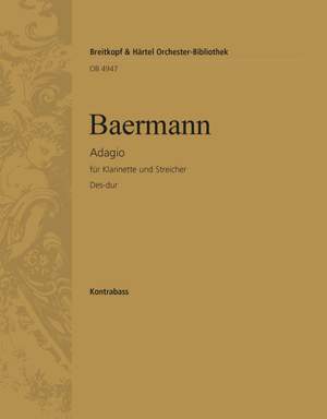Baermann: Adagio Des-dur