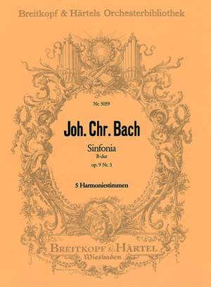 Bach, J: Sinfonia B-dur op. 9/3