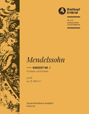 Mendelssohn: Klavierkonzert 1 g-moll op.25