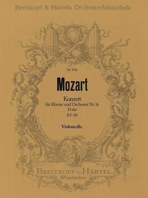 Mozart: Klavierkonzert 16 D-dur KV 451