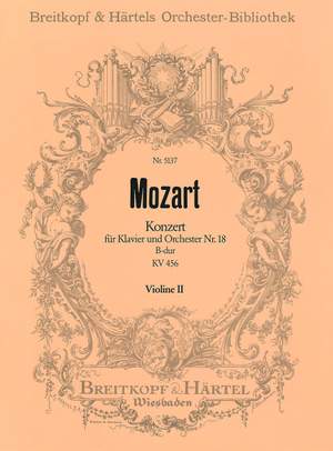 Mozart: Klavierkonzert 18 B-dur KV 456