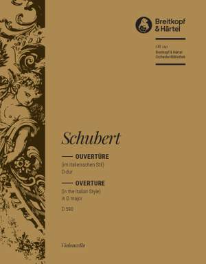 Schubert: Ouvertüre D-dur D 590 (ital.)