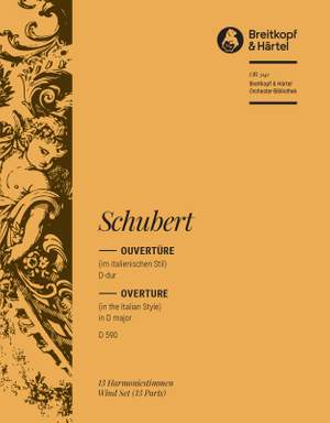 Schubert, F: Ouvertüre D-dur D 590 (ital.)