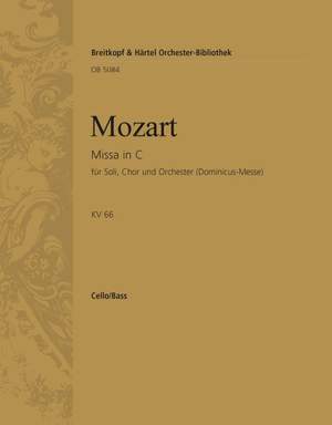 Mozart: Missa in C KV 66 (Dominicus)
