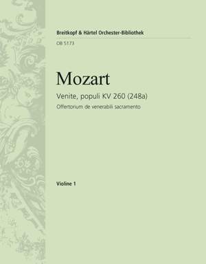 Mozart: Venite, populi KV 260 (248a)