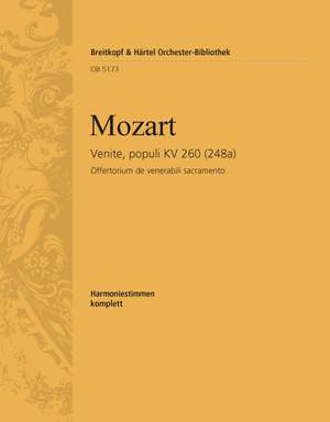 Mozart, W: Venite, populi KV 260 (248a)