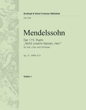 Mendelssohn: Der 115. Psalm op. 31