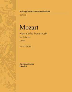 Mozart, W: Maurerische Trauermusik KV 477