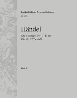 Händel: Orgelkonzert B-dur op.7/1 HWV306