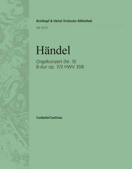 Händel: Orgelkonzert B-dur op.7/3 HWV308