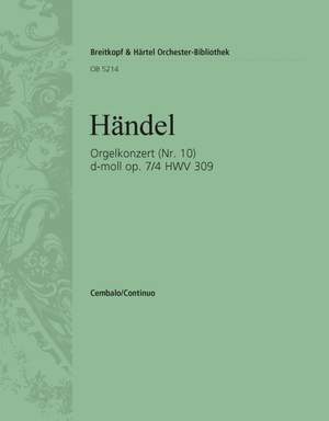 Händel: Orgelkonzert d-moll op.7/4 HWV309