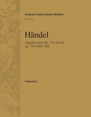 Händel: Orgelkonzert d-moll op.7/4 HWV309
