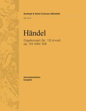 Händel, G: Orgelkonz.d-moll op.7/4 HWV309