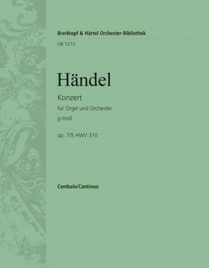 Händel: Orgelkonzert g-moll op.7/5 HWV310