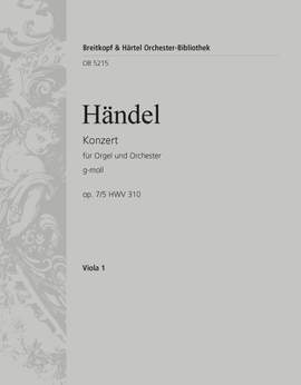 Händel: Orgelkonzert g-moll op.7/5 HWV310