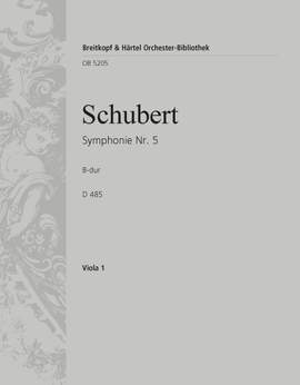 Schubert: Symphonie Nr. 5 B-dur D 485