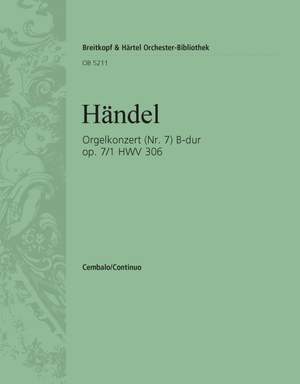 Händel: Orgelkonzert B-dur op.7/1 HWV306
