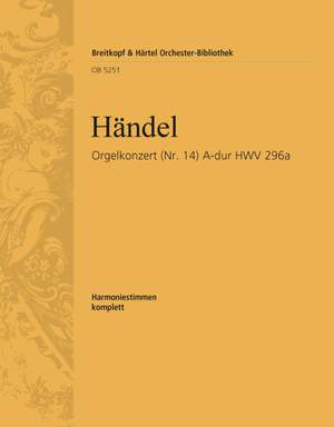 Händel, G: Orgelkonz. A-dur(Nr.14) HWV296