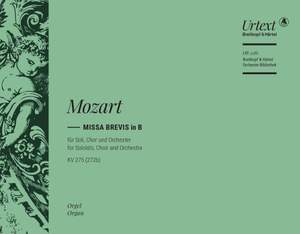 Mozart: Missa brevis in B KV 275