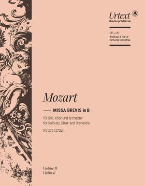 Mozart: Missa brevis in B KV 275