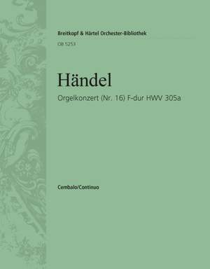 Händel: Orgelkonzert F-dur(Nr.16)HWV 305a