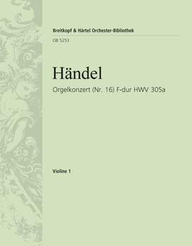 Händel: Orgelkonzert F-dur(Nr.16)HWV 305a