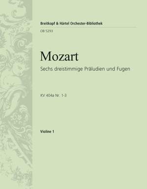 Mozart: 6 Präl.und Fugen KV 404a Teil1
