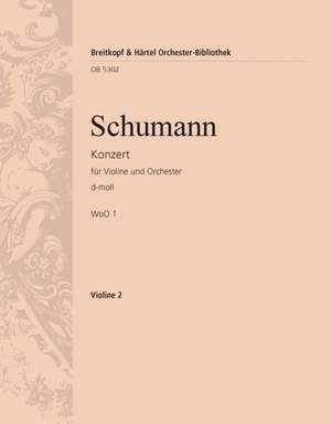 Schumann: Konzert für Violine und Orchester d-moll WoO 1
