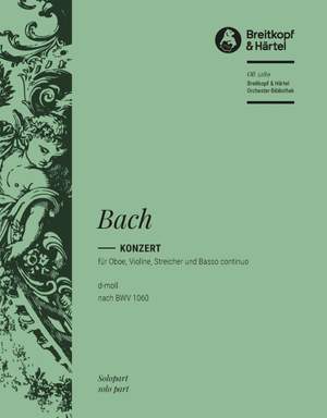 Bach, JS: Konzert d-moll nach BWV 1060