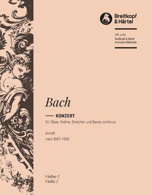 Bach, JS: Konzert d-moll nach BWV 1060