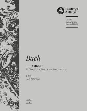 Bach, JS: Konzert d-moll nach BWV 1060