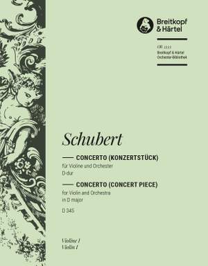 Schubert: Konzertstueck D-dur D 345