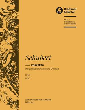 Schubert, F: Konzertstueck D-dur D 345