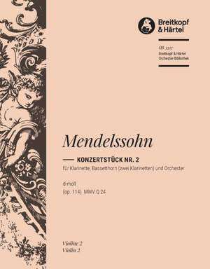 Mendelssohn: Konzertstück 2 d-moll op. 114