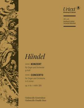 Händel: Orgelkonzert g-moll op.4/1 HWV289