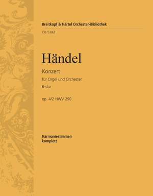 Händel, G: Orgelkonz.B-dur op.4/2 HWV 290