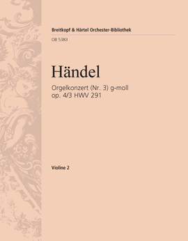 Händel: Orgelkonzert op. 4/3 HWV 291