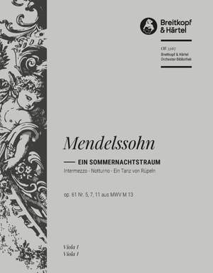 Mendelssohn: Intermezzo, Notturno und Tanz