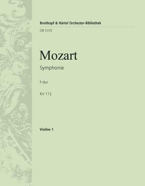 Mozart: Symphonie Nr. 13 F-dur KV 112