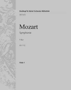 Mozart: Symphonie Nr. 13 F-dur KV 112