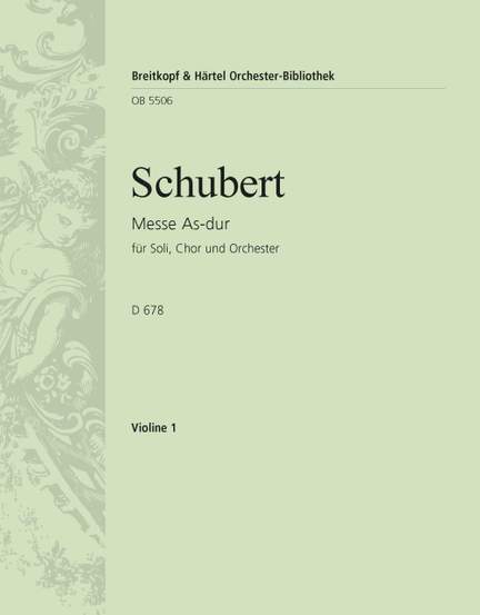 Schubert: Messe As-dur D 678