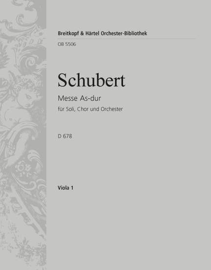 Schubert: Messe As-dur D 678