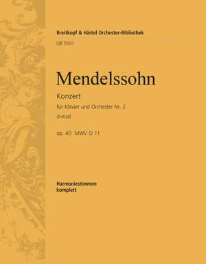 Mendelssohn: Klavierkonzert Nr. 2 op. 40
