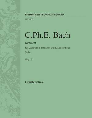 Bach, CPE: Cellokonzert B-dur Wq 171