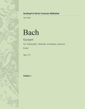 Bach, CPE: Cellokonzert B-dur Wq 171