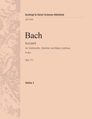 Bach, CPE: Cellokonzert B-dur Wq 171