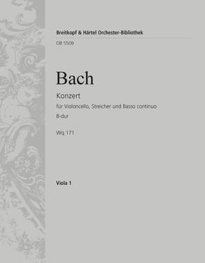 Bach, CPE: Cellokonzert B-dur Wq 171